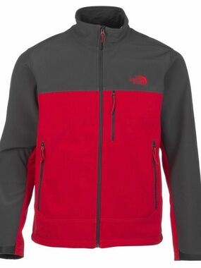 The North Face Apex Bionic Wind/Waterproof Zip Jacket Coat Men’s Sz M Soft Shell